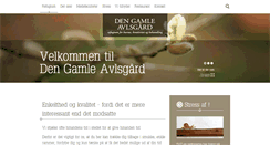Desktop Screenshot of dengamleavlsgaard.dk